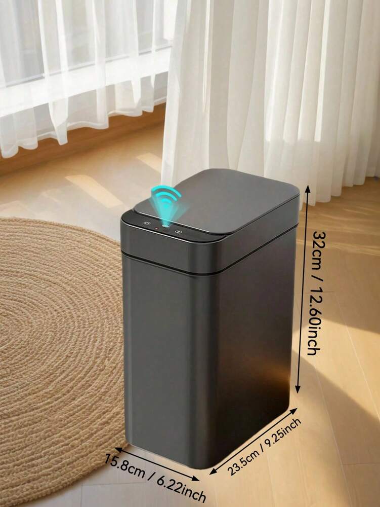 12L Automatic Touchless Trash Can – Motion Sensor Bin for Kitchen, Bathroom, Office & More – Modern Home Cleaning Tool