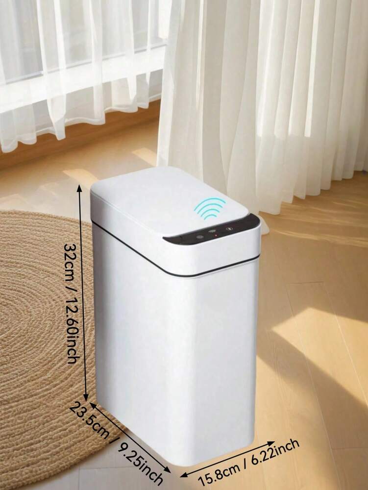 12L Automatic Touchless Trash Can – Motion Sensor Bin for Kitchen, Bathroom, Office & More – Modern Home Cleaning Tool