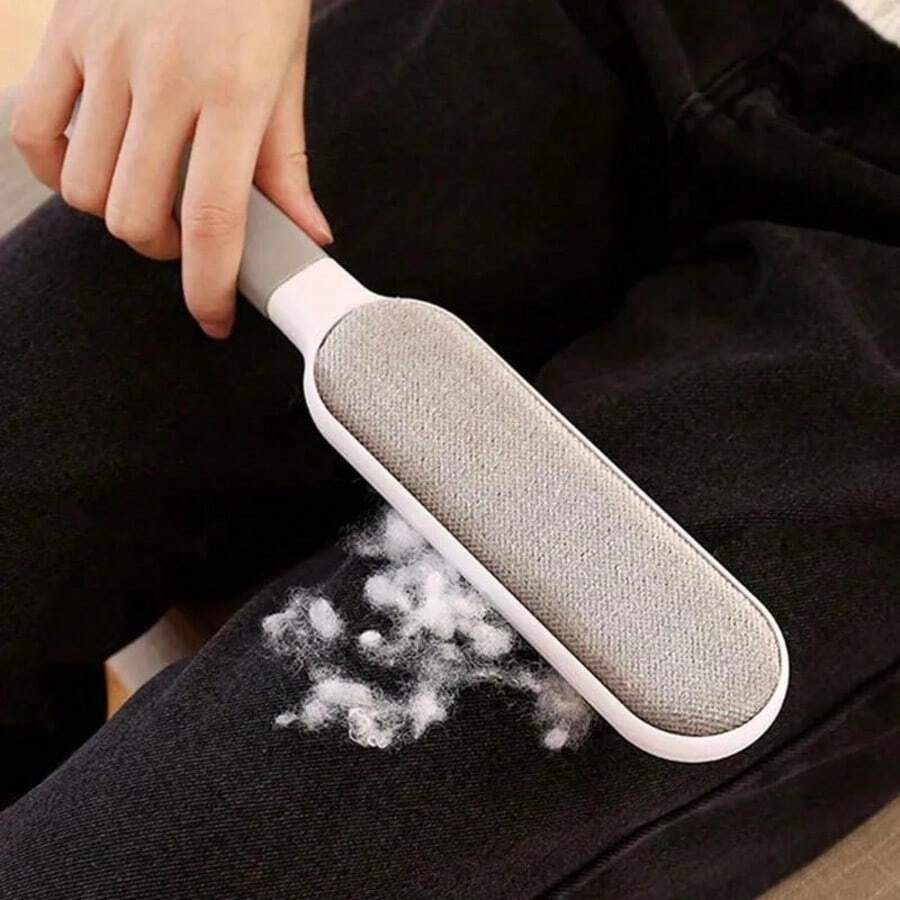 1PC Reusable Double-Sided Pet Hair Remover Brush – Static Cleaner for Cats, Clothes, Sofas & Furniture
