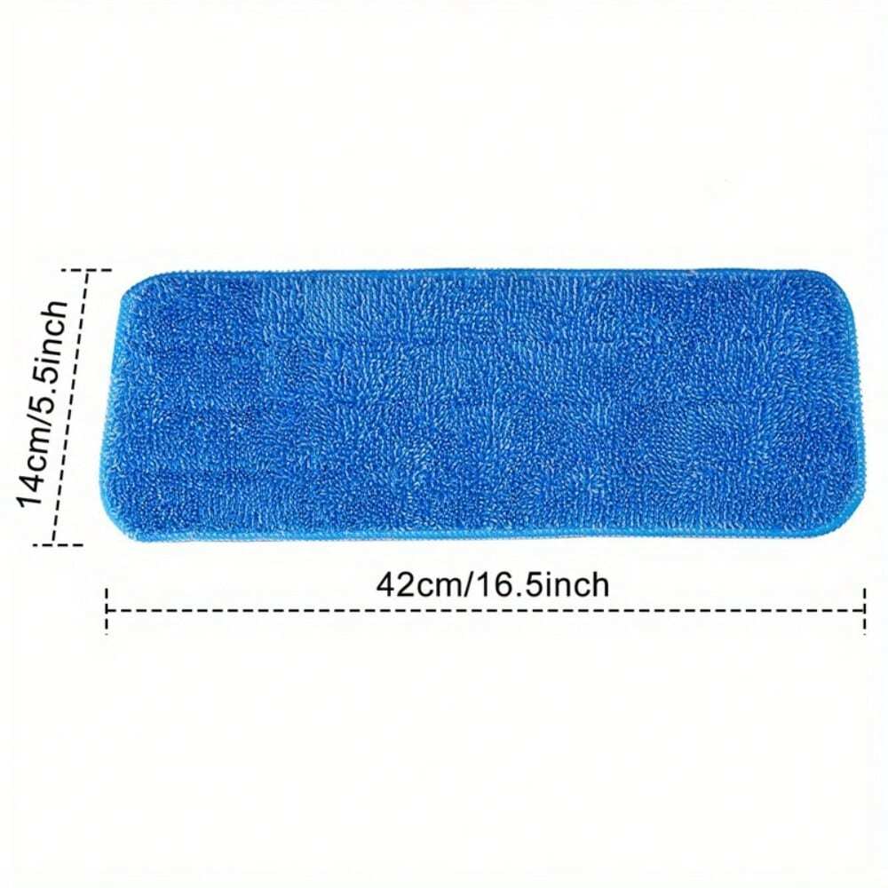 6-Pack Microfiber Wet & Dry Mop Pads – Reusable, Absorbent Cleaning Cloths for Kitchen, Bathroom & Floor Care