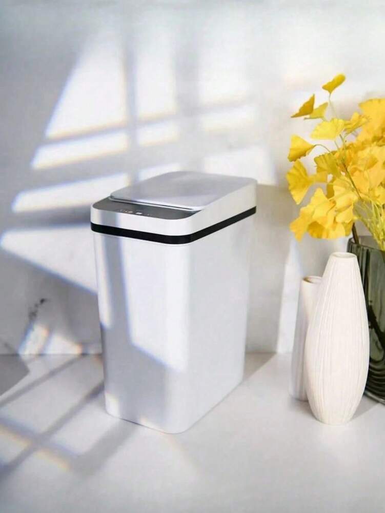 12L Automatic Touchless Trash Can – Motion Sensor Bin for Kitchen, Bathroom, Office & More – Modern Home Cleaning Tool