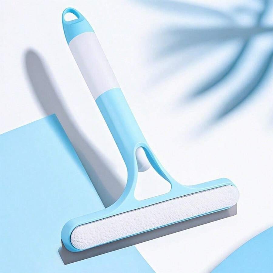 1PC Strong Decontamination Window Scraper – Short Handle Water Jet Cleaner for Home & Glass Surfaces