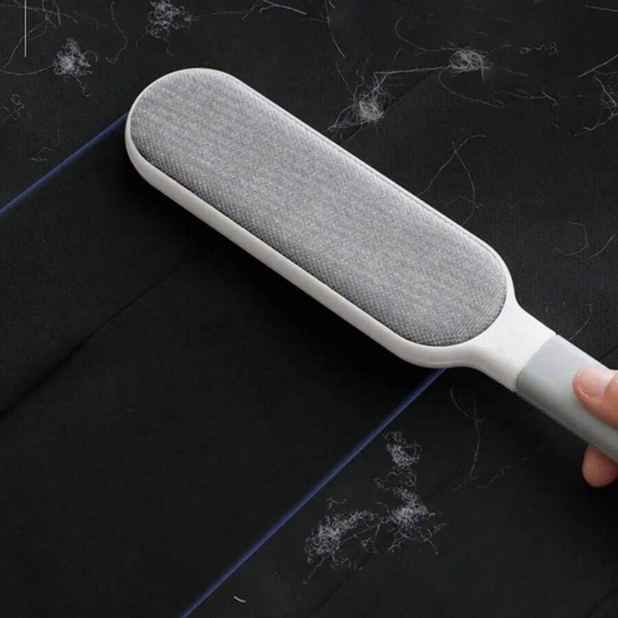1PC Reusable Double-Sided Pet Hair Remover Brush – Static Cleaner for Cats, Clothes, Sofas & Furniture