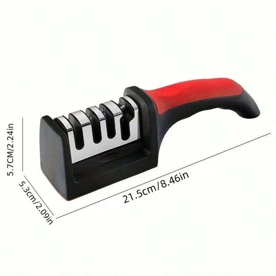 1 Pc Efficient Household Lightweight Sharpener: Precise Angle Sharpening, Quick Recovery Of Sharp Edges, Anti Slip And Safe Base