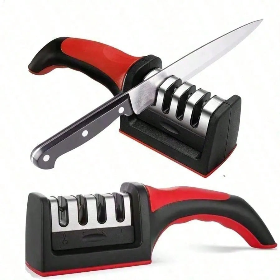 1 Pc Efficient Household Lightweight Sharpener: Precise Angle Sharpening, Quick Recovery Of Sharp Edges, Anti Slip And Safe Base